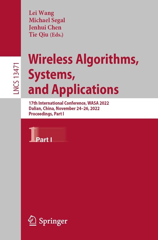 Springer Nature Proceedings Computer Science 1 - Wireless Al ... - cover