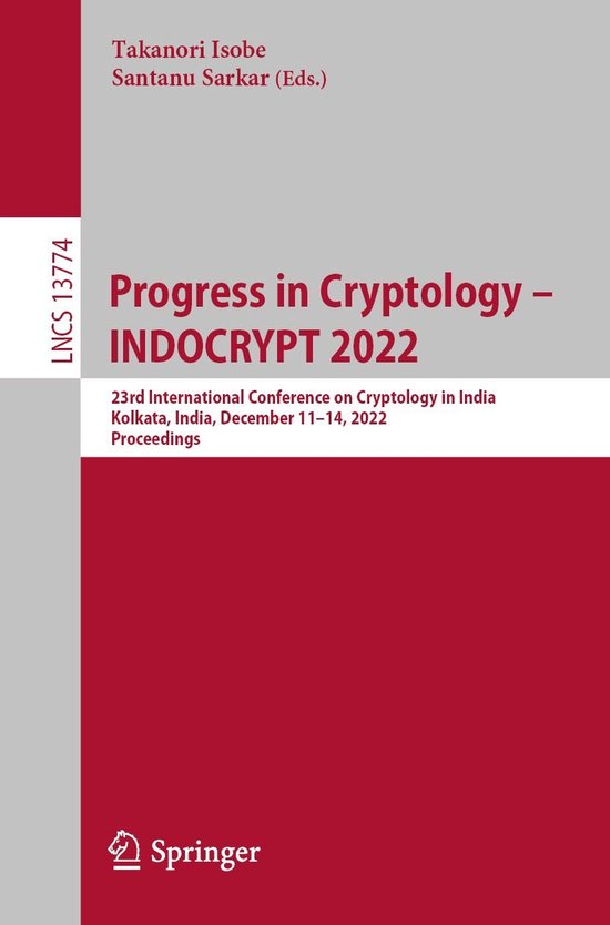 Springer Nature Proceedings Computer Science - Progress in C ... - cover