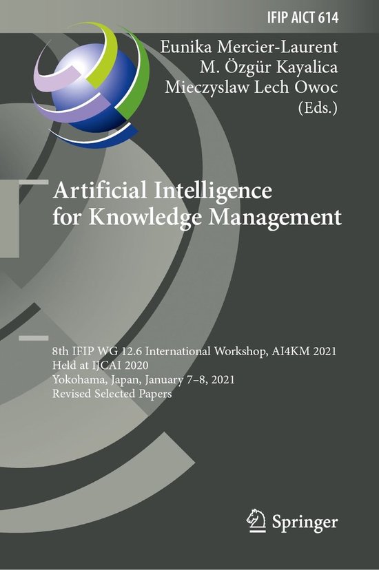 Springer Nature Proceedings Computer Science - Artificial In ... - cover