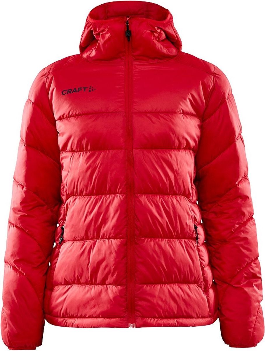 Craft Core Explore Donsjas Met Kap Dames - Rood | Maat: S