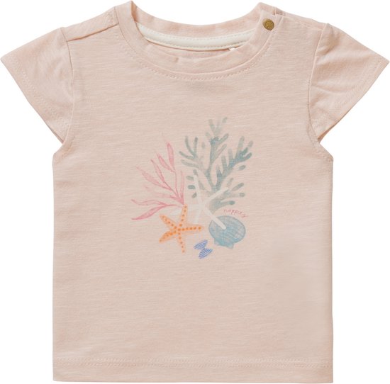 Noppies Girls Tee Cayuga T-shirt à manches courtes Filles - Peach Blush - Taille 50