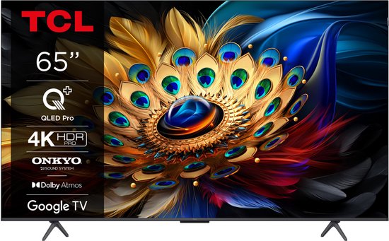 TCL 65C61B - 65 inch - 4K QLED - 2024