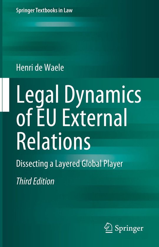 Law and Criminology (R0) - Legal Dynamics of EU External Rel ... - cover