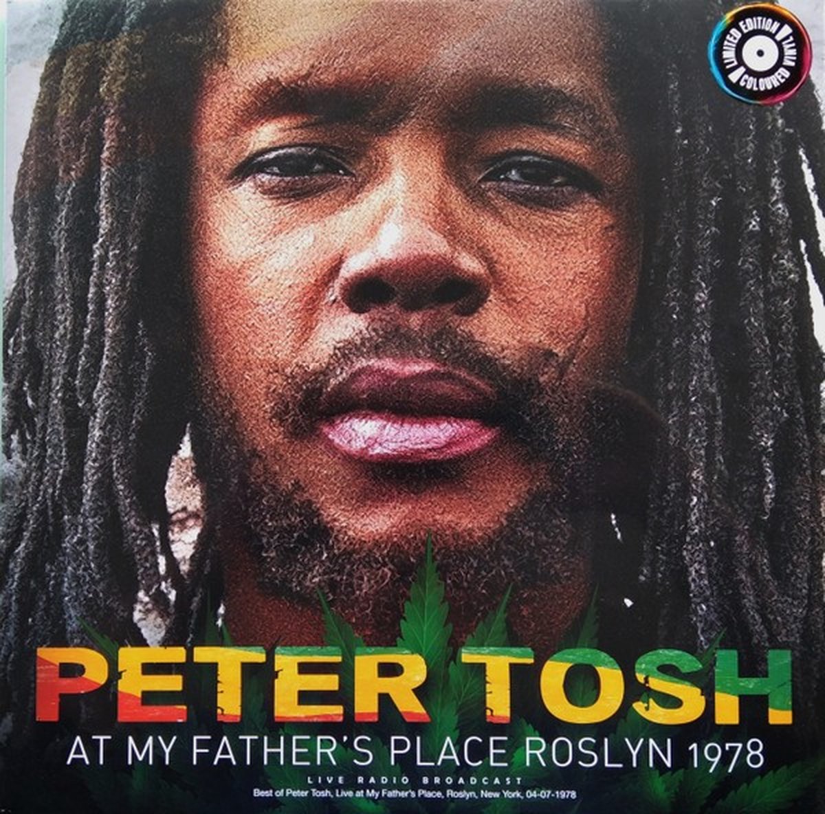 Peter Tosh - At My Father's Place Roslyn 1978 (LP) (Coloured Vinyl) (Limited Edition)