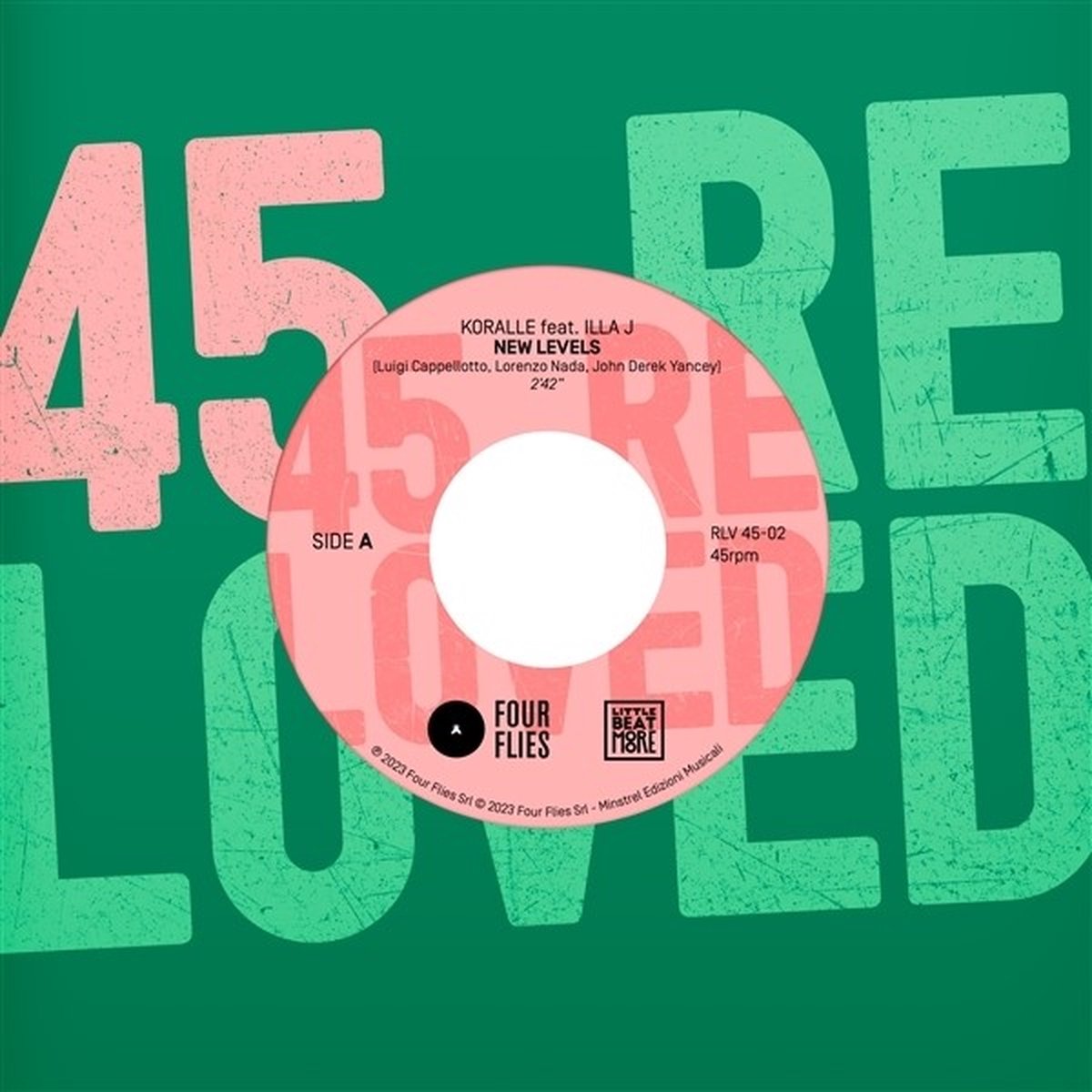 Koralle feat. Illa J & Modern Sound Quartet - New Levels / Chartreuse (7" Single)