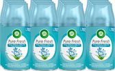 Air Wick Freshmatic Automatische Spray Luchtverfrisser - Pure Lentedauw - Voordeelverpakking 12 x 250 ml