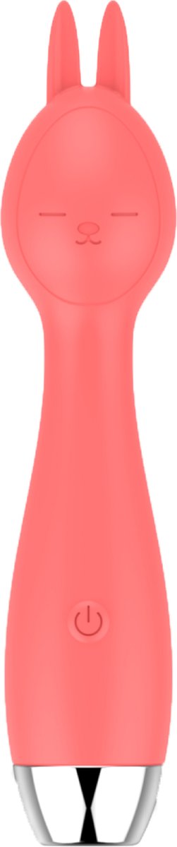 Goedkoopste Cupitoys® Wand vibrator met oortjes - 18,1cm - Paars - 12 standen - Vibrators voor vrouwen en mannen - Sex toys voor vrouwen en mannen