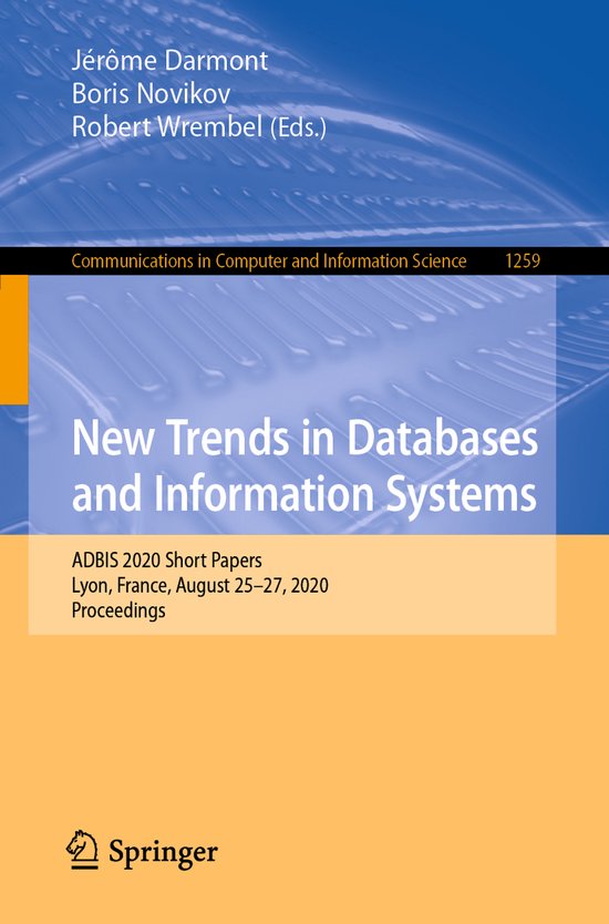 New Trends in Databases and Information Systems - cover