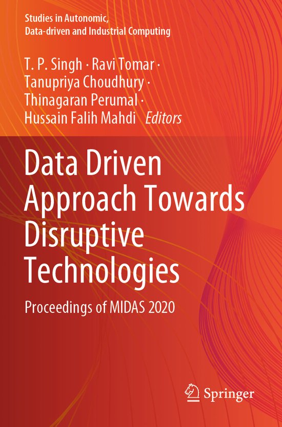 Data Driven Approach Towards Disruptive Technologies - cover