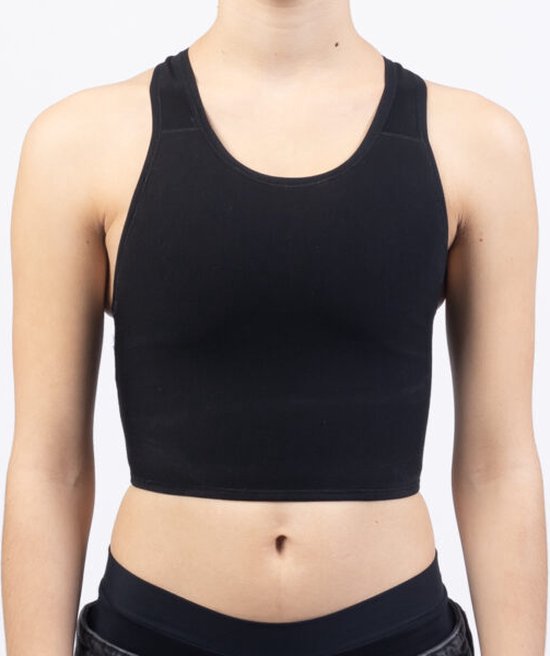 TransUndeez - classeur de poitrine extra résistant - court - noir - L