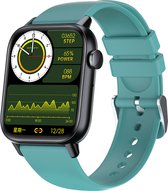 Kiraal Health 5+ - Smartwatch - Dames & Heren - Stappenteller - Full Screen - Fitness Tracker - Activity Tracker - Smartwatch Android & IOS - Groen