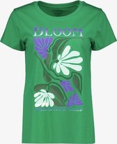 TwoDay dames T-shirt met print groen - Maat XL