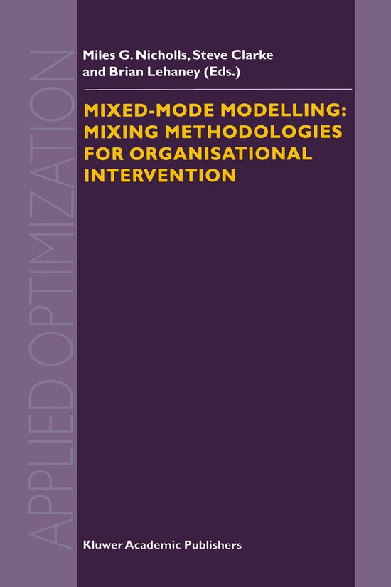 Mixed-Mode Modelling - cover