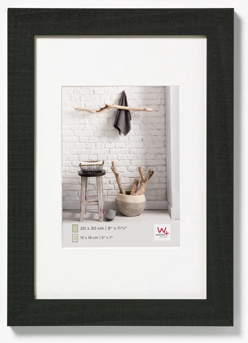 Walther Home - Houten lijst - Fotoformaat 10 x 15 cm - Zwart