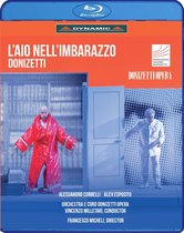Alessandro Corbelli, Alex Esposito, Francesco Micheli - Donizetti: L'aio Nell'imbarazzo (Blu-ray)