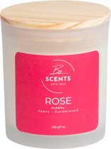 ByScents Rose Geurkaars - 200g - 40 branduren