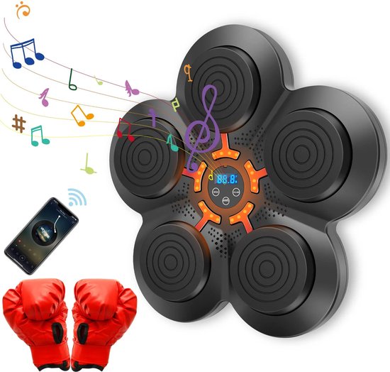 Music Boxing Machine - Music Boxing Machine voor de Muur - Gemonteerde