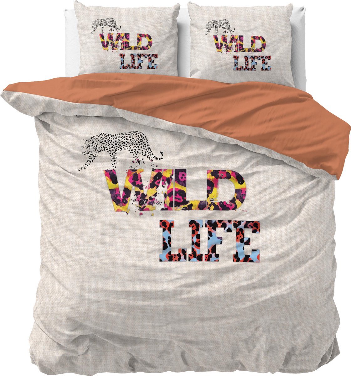 Wild Life Dekbedovertrek - 240x200/220 + 2 kussenslopen 60x70