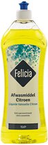 Felicia Handafwasmiddel citroen 2 flessen x 1 liter