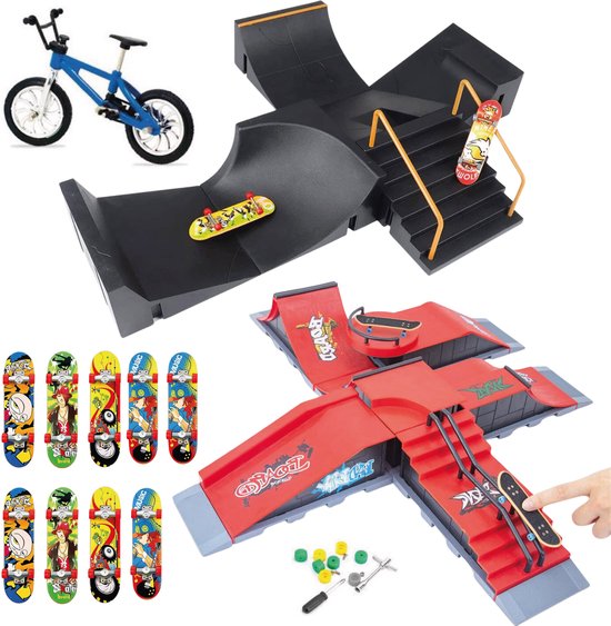 Cobi 1881 - Set costruzioni Mega Funny Skatepark Rosso