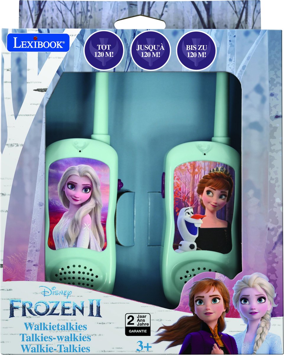 Talkies-Walkies La Reine des Neiges portée 120m