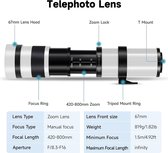 JINTU - 420-800 mm Telelens - Camera zoomlens - F/8.3-16