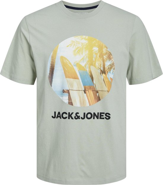 T-shirt Homme JACK&JONES JJNAVIN TEE SS CREW NECK - Taille XL