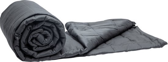 Latona Blanket® Verzwaringsdeken kind 100 x 150cm - 3kg - Antraciet - Polyester - Weighted blanket