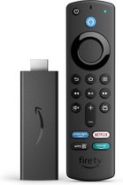 Fire TV Stick - Chromecast - 4K ondersteuning - Media Streamer- Internationale versie met Alexa Voice Remote - HD-streamingapparaat