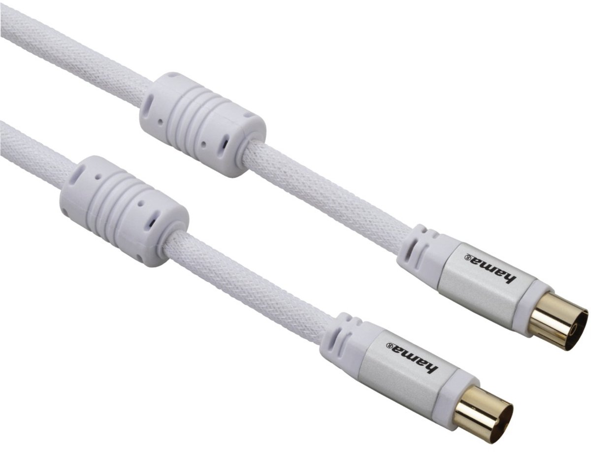 Hama 2m, 2xCoax coax-kabel