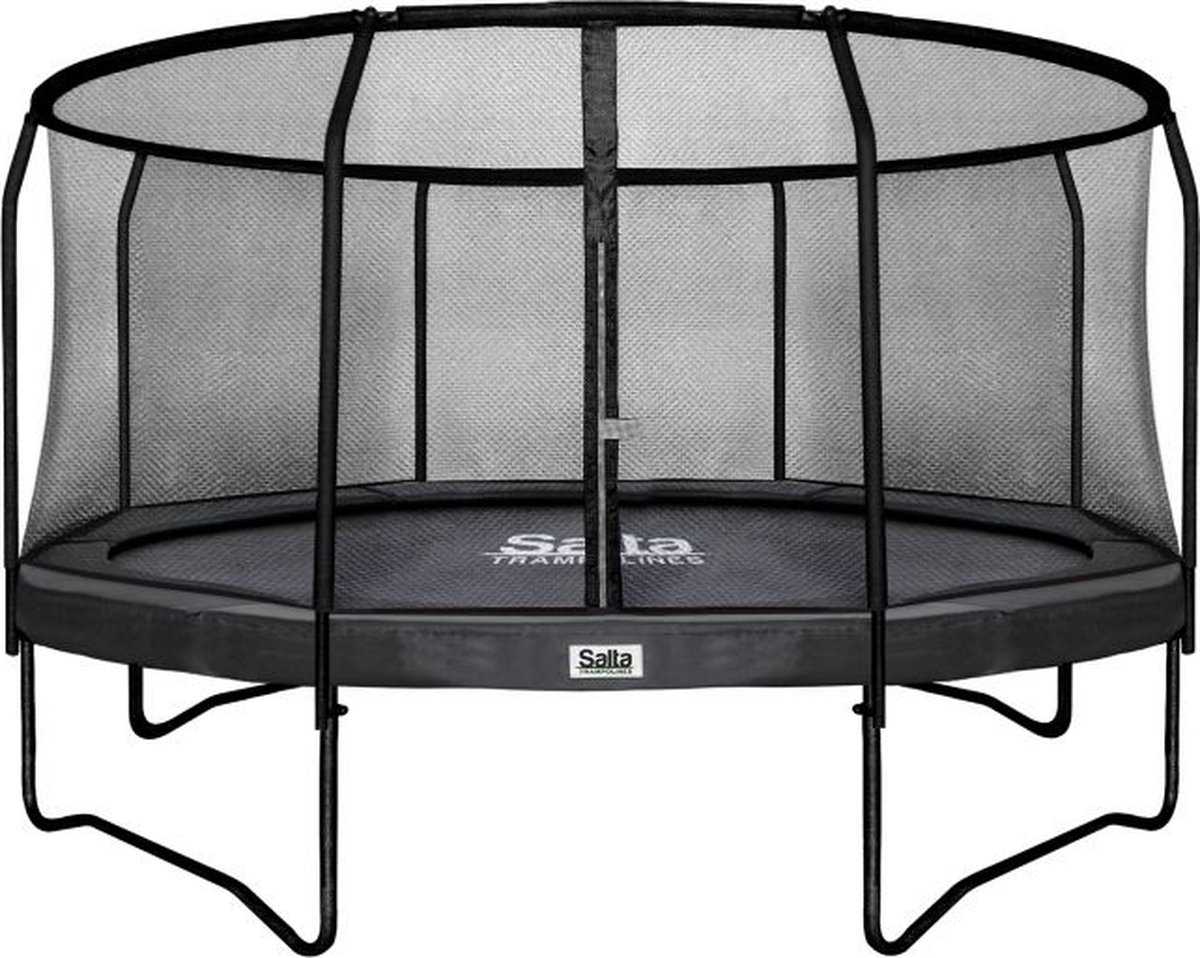 Salta Premium Black Edition - Trampoline met veiligheidsnet - ø 366 cm - Zwart — afbeelding 13