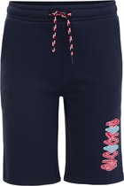 WE Fashion Jongens sweatshort met opdruk