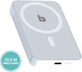 Banky - Powerbank 10000 mAh 22W - Quick Charge - Magnetisch & Draadloos Opladen – Geschikt voor Apple MagSafe iPhone 12 / 13 / 14 / 15 - USB C