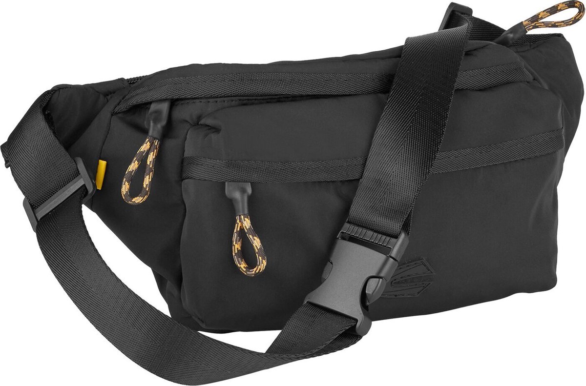 camel active Gordeltas Terra Belt Bag Black Zwart