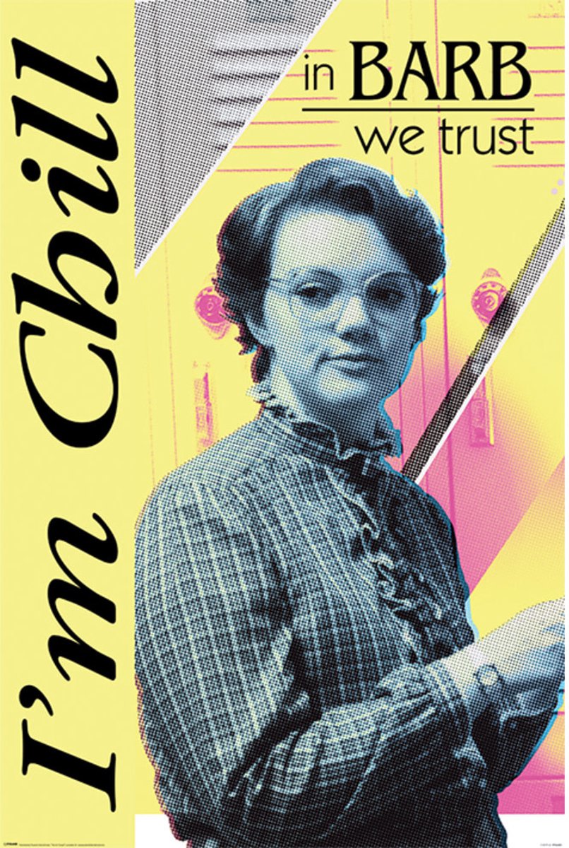 Stranger Things: In Barb We Trust Poster