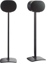 Sanus WSSE32-B2 fixed speaker stand - luidsprekerstandaard - optimale luisterhoogte - kabelbeheer - geschikt voor Sonos ERA 300 - 2 stuks (paar) - Zwart