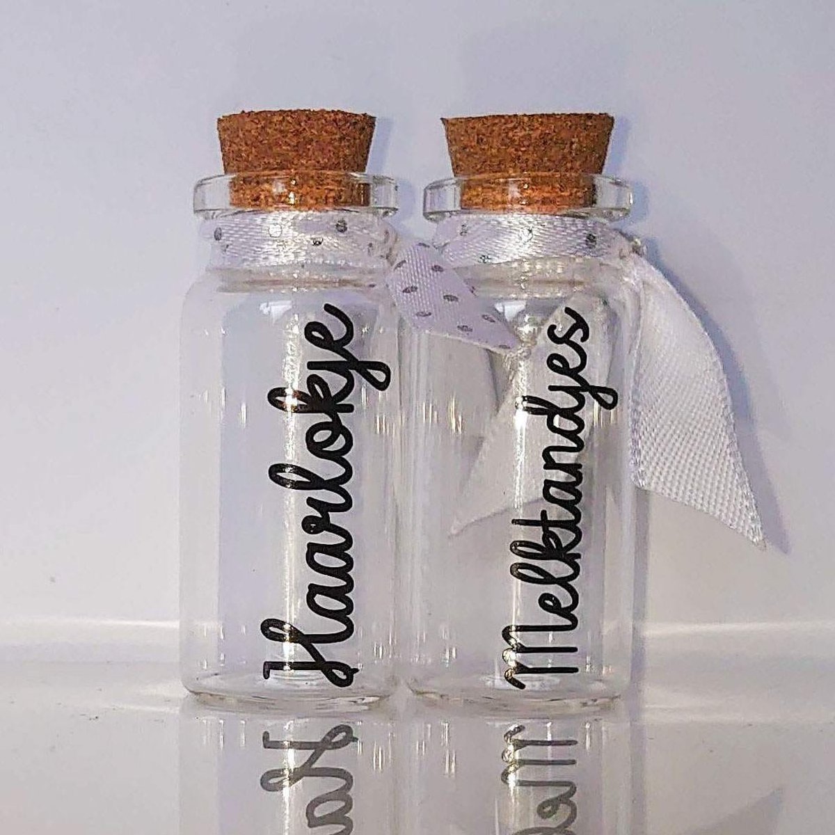 Goedkoopste Little1gifts - Bewaar flesjes - Haarlok en melktandjes - Wit
