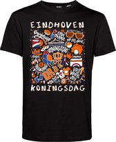 T-shirt Eindhoven Oranjekoorts | Zwart | maat 4XL