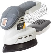 Bol.com Schuurmachine - 18V - Incl. 2.0 Ah Accu / 2.4 Ah Oplader - Ideaal voor het schuren van randen hoeken en kleine oppervlak... aanbieding