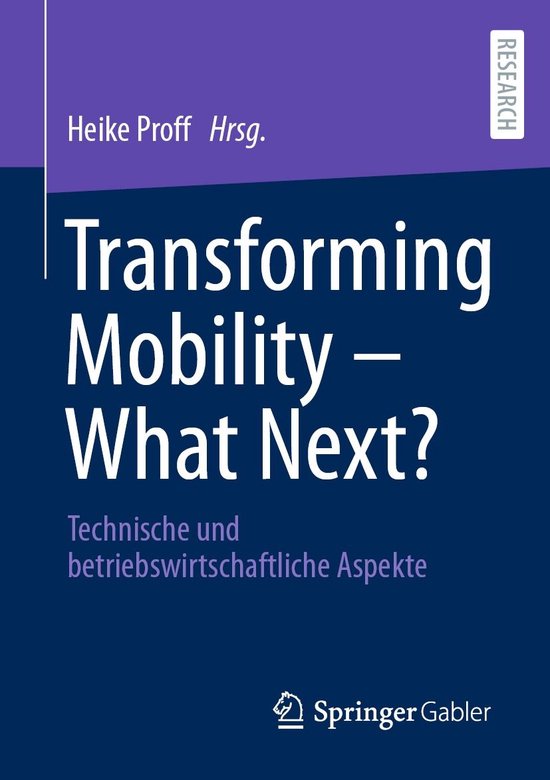 Transforming Mobility – What Next? - cover