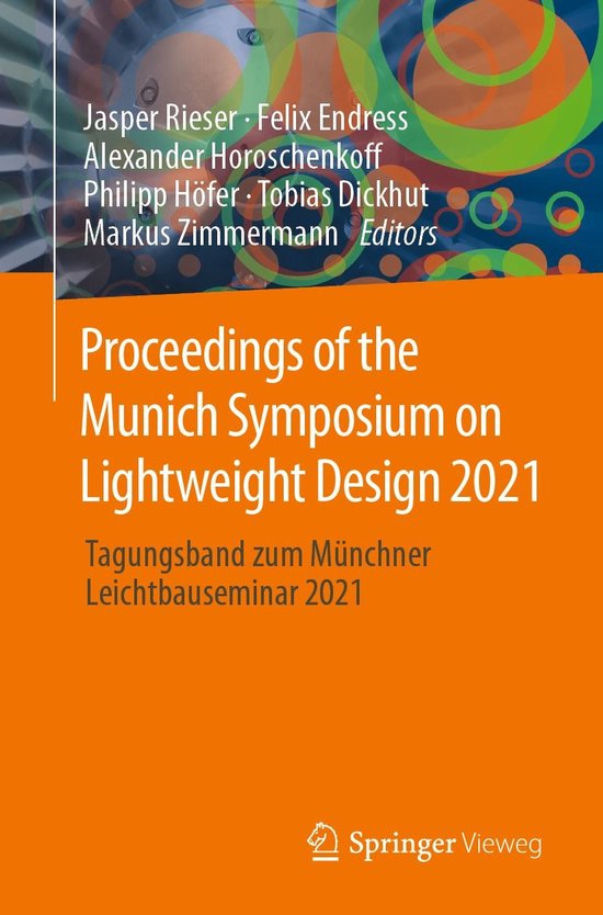 Proceedings of the Munich Symposium on Lightweight Design 20 ... - cover