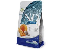 Farmina N&D Ocean Adult Cat - Haring, Sinaasappel & pompoen - 5 kg