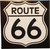 Route 66 Logo Magneet