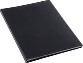 Rillstab A4 - avec 30 pochettes - extérieur transparent - album show - noir - chemise de présentation - étanche
