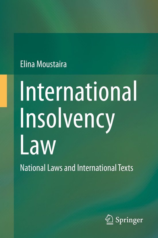 Law and Criminology (R0) - International Insolvency Law - cover