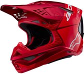 Alpinestars Supertech S-M10 Flood Helmet Ece 22.06 Red Fluo Red M&G XL - Maat XL - Helm