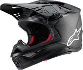 Alpinestars Supertech S-M10 Fame Helmet Ece 22.06 Black Carbon M&G S - Maat S - Helm