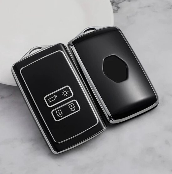 Lot De 2 étuis De Protection TPU Pour Carte-clé Renault - Compatible Clio 4/5, Kadjar, Mégane, Zoé, Captur, Austral