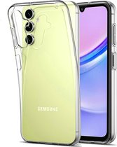 Soft Backcover Hoesje Geschikt voor: Samsung Galaxy A15 Silicone Transparant - ZT Accessoires