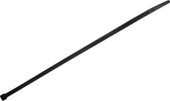 TRU COMPONENTS TC- BT-1220-8.8-UVB Attache de câble 1220 mm 8,8 mm Zwart Résistance chimique, stable aux UV 100 pièce(s)